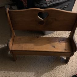 Doll/child Bench