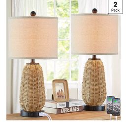 Two touch lamps