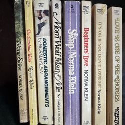 Norma Klein Vintage Book Collection