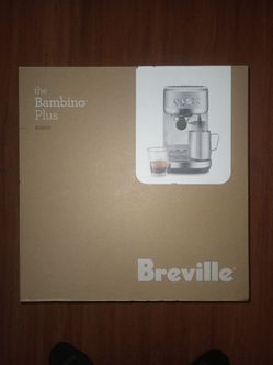 The Bambino plus  Breville bes500  brand new in box original price $500 asking $350