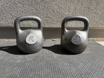 Atlas ProKettlebells Cast Iron Kettlebells Set of Two