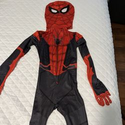 Kids Spider Man Costume 8-10  BRAND NEW