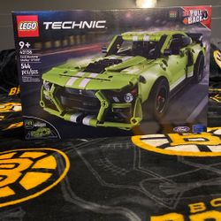 LEGO Technic Ford Mustang Shelby GT500 Toy Car - Building Toy for Boys & Girls, Ages 9+ Years - Pull Back Car W/ AR App for Pretend Play - Gift Ideas 