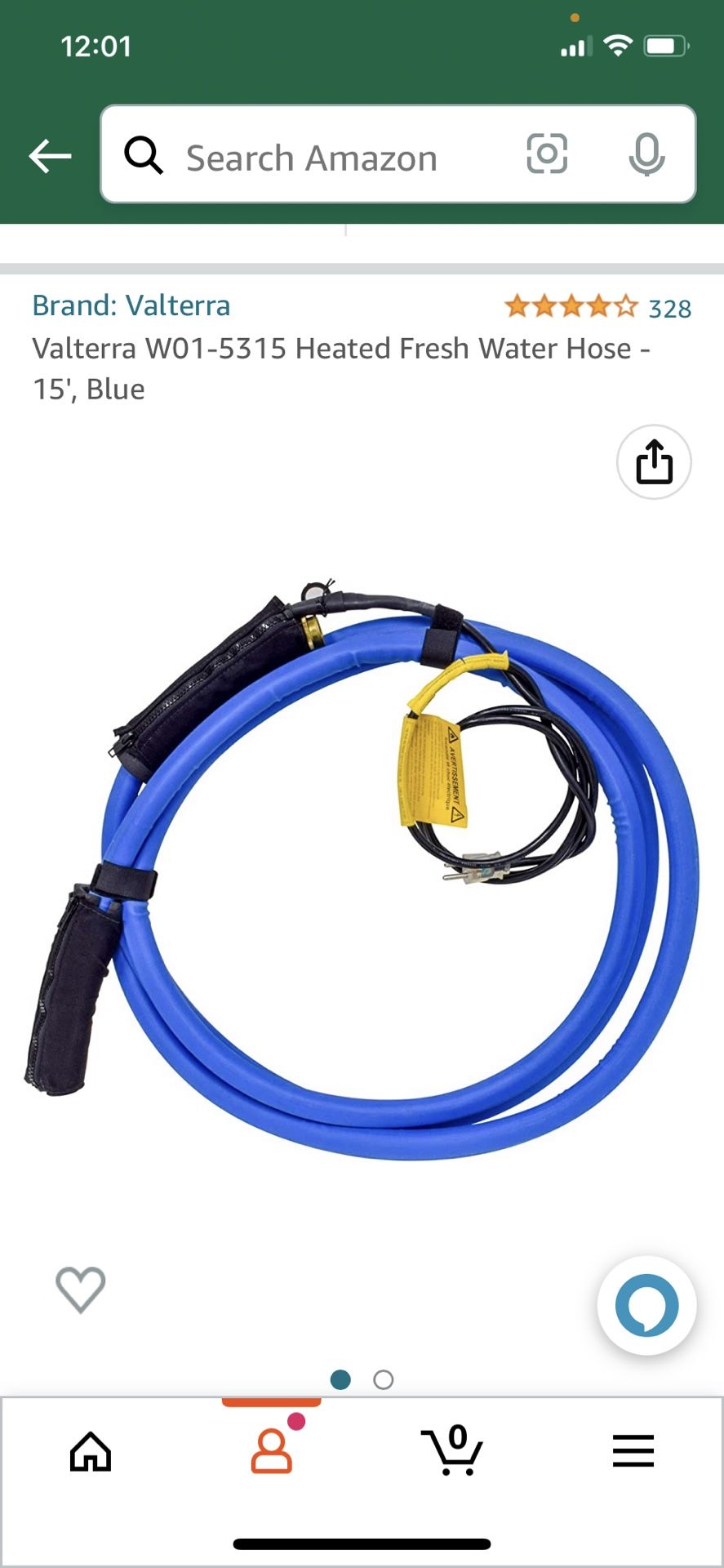 Heated Water Hose For Rv