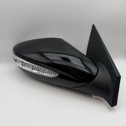 HY Door Mirror RH Hyundai Sonata 2011-2014 Power Heated Signal Black 7Pin