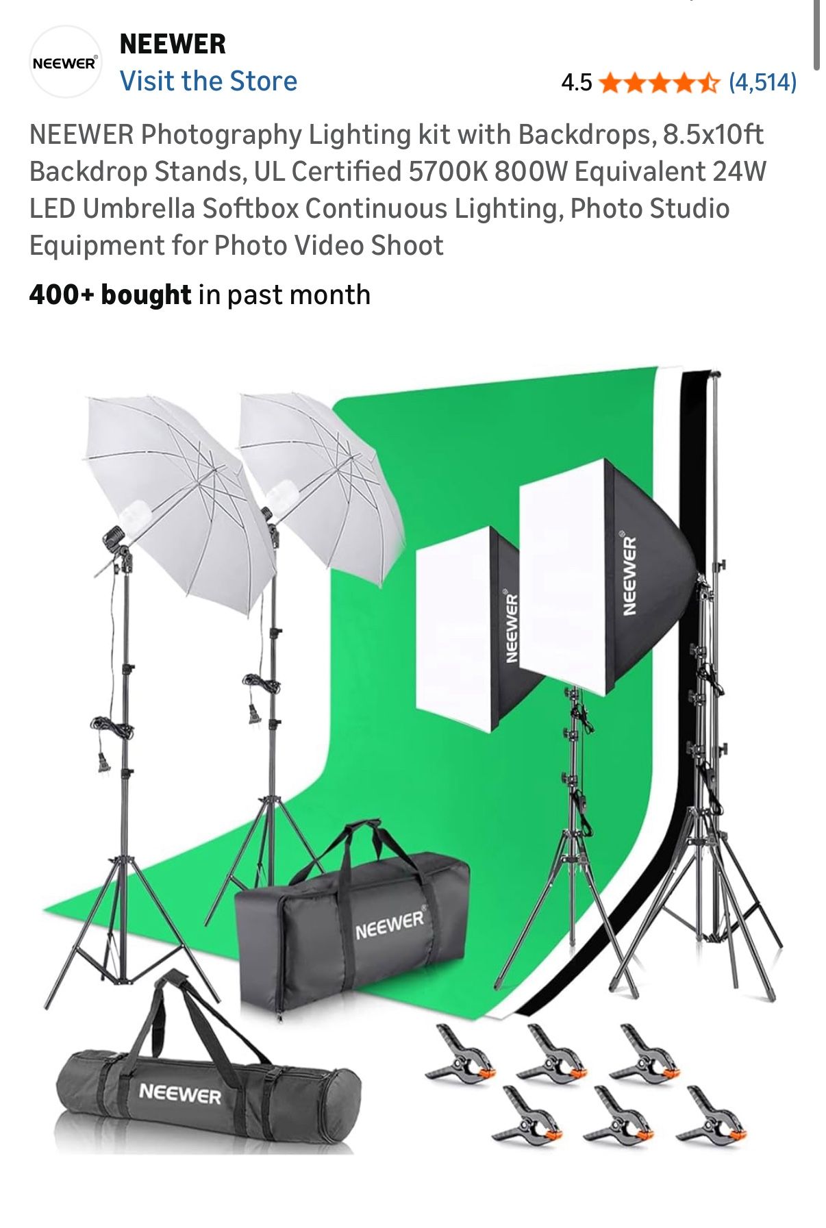 Compete Video Production Kit! (Scroll Through Photos)