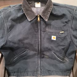 Carhartt black jacket large used