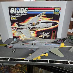 Vintage Gi Joe Conquest X-30 With Box