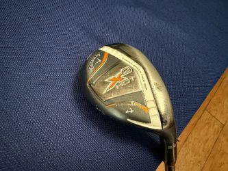 Callaway X2hot #4 hybrid golf club Callaway hybrid 22 degree Callaway golf club