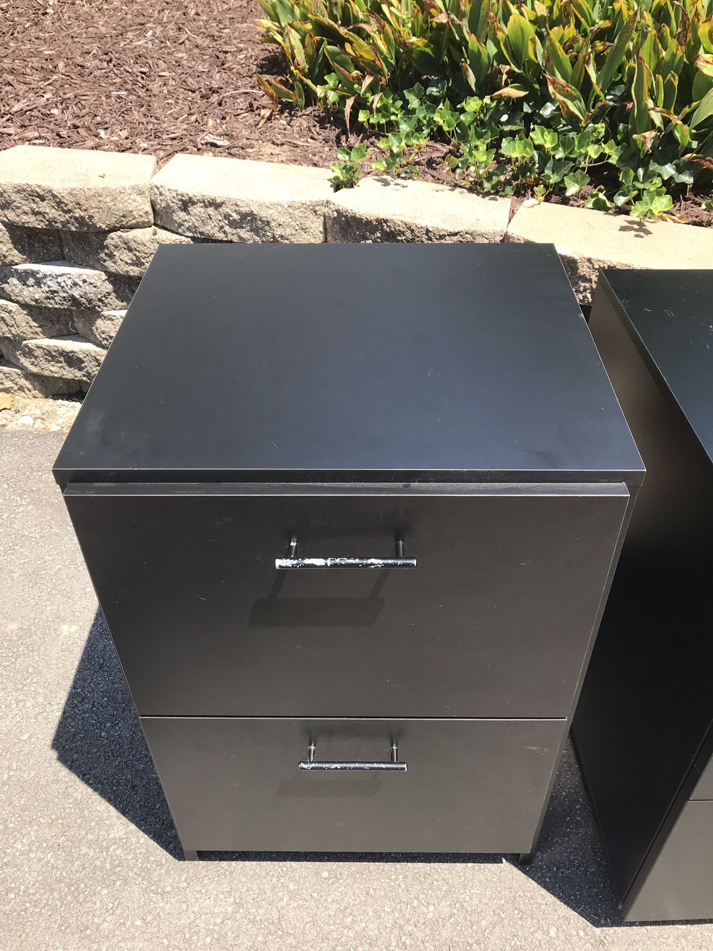 3 drawer lot 2 Deep door filing & 1 Open Faced Computer Desk