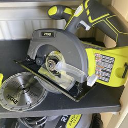 Ryobi 18v Circular Saw Tool Only No Battery No Charger 