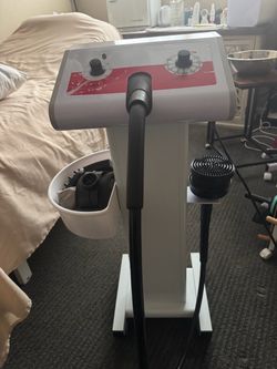 Cellulite Massager Electric Vibration Professional – with Trolley & 5 Interchangeable Heads, Deep Tissue Relief, Muscle Relaxation, Durable Design for