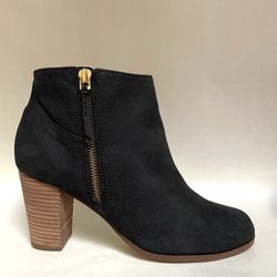 Cole Haan Black Nubuck Davenport Ankle Boots Size 8