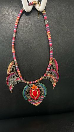 Bohemian Necklace 16”