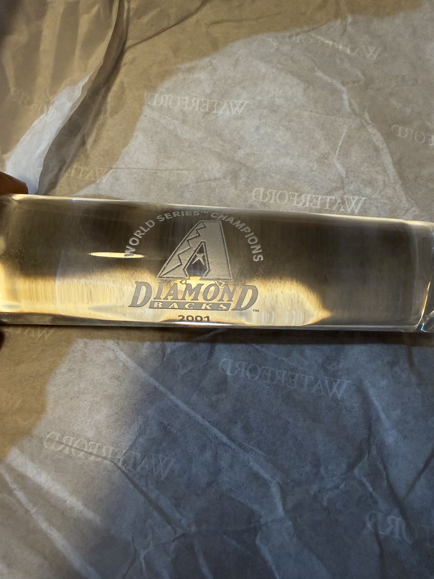 Waterford Crystal Baseball Bat