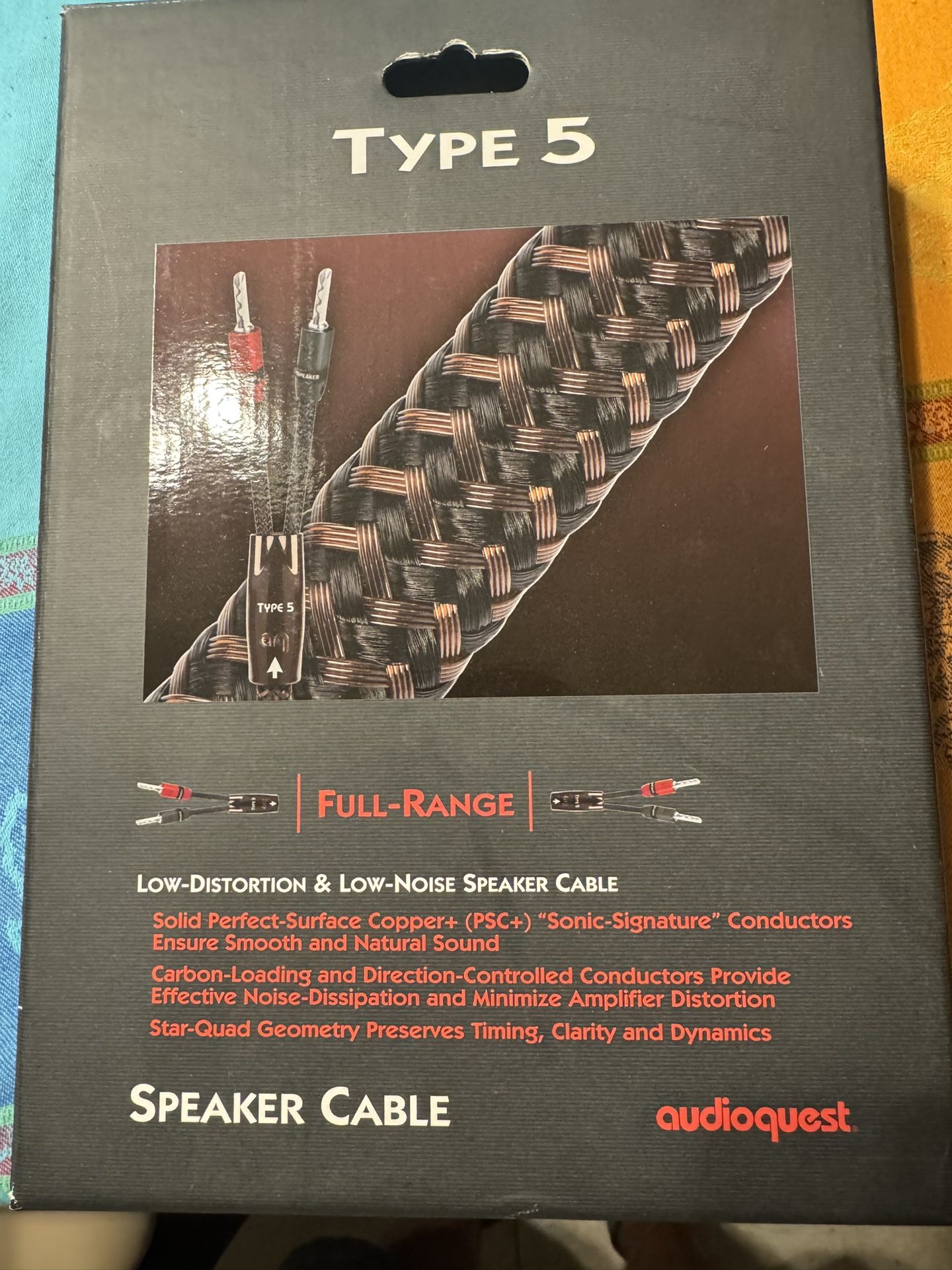 Audioquest Type 5 Speaker Wire
