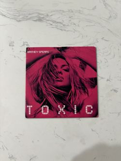 Britney Spears Toxic CD Single Europe Edition Cardsleeve