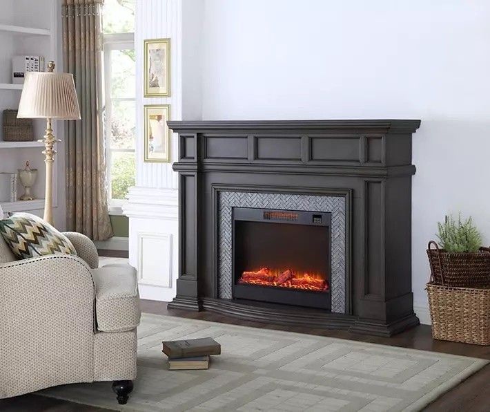 Fire place tv stand 65 inches wifi