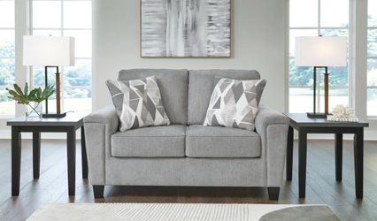 $100 sofa grey almost new two seats