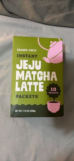 Trader Joe's Instant Jeju Matcha Latte