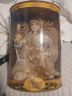 Fine Bisque Porcelain Doll