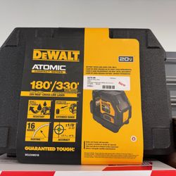 DeWalt DCLE34021B Atomic Compact Series 20V Max Cross Line Laser