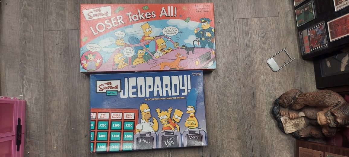 Simpson Board Games