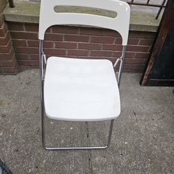 IKEA White FOLDING Chair