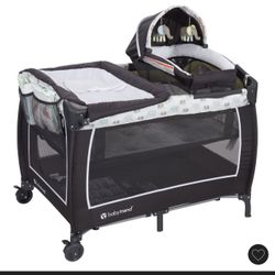 Baby Trend Pack and Play with memory foam mattress