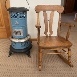Beautiful Child’s Antique Rocking Chair