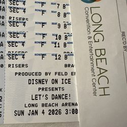 2026 Disney On Ice ❤️❤️first Level Seat❤️❤️best Live show 