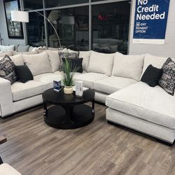 Plush Memory Foam Sectional Collins 