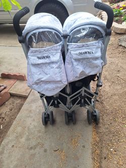 Mawma double stroller
