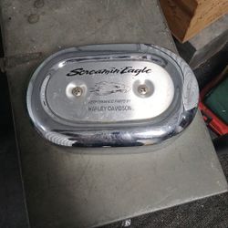 Screamin Eagle Harly Davidson Small Dent In It