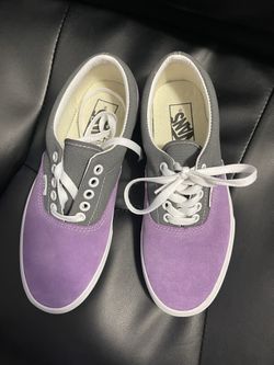Purple And Gray Vans Women’s Size 8.5