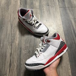 Jordan 3 Fire Red Size 10M No Box Clean $100 FIRM