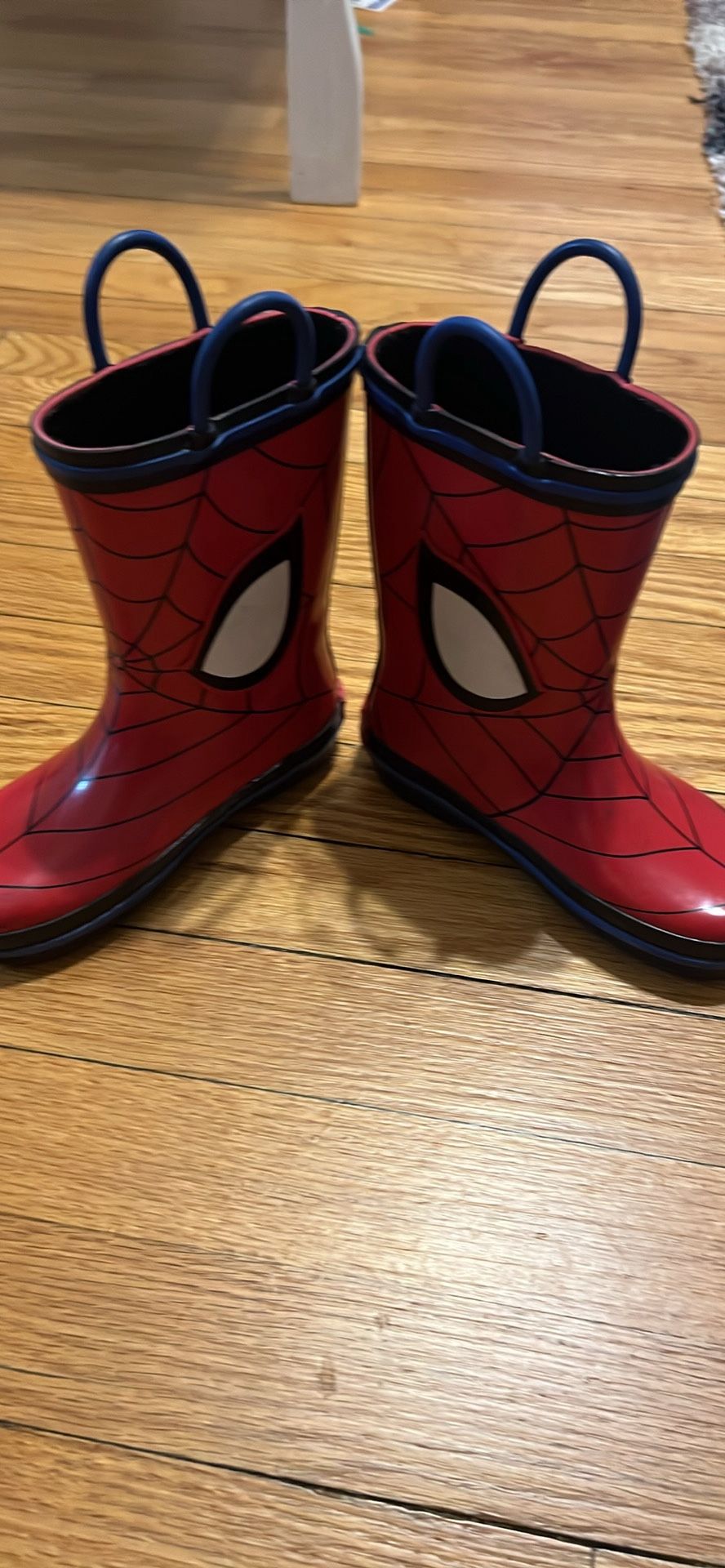 Kids Marvel Spiderman Rain Boots - Size 9/10 - $6