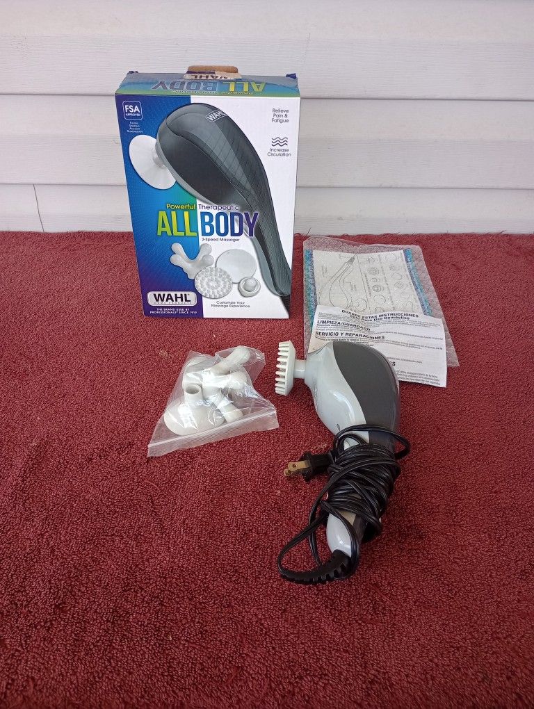 Wahl 4120-1801 All Body Powerful 2 Speed Therapeutic Massager