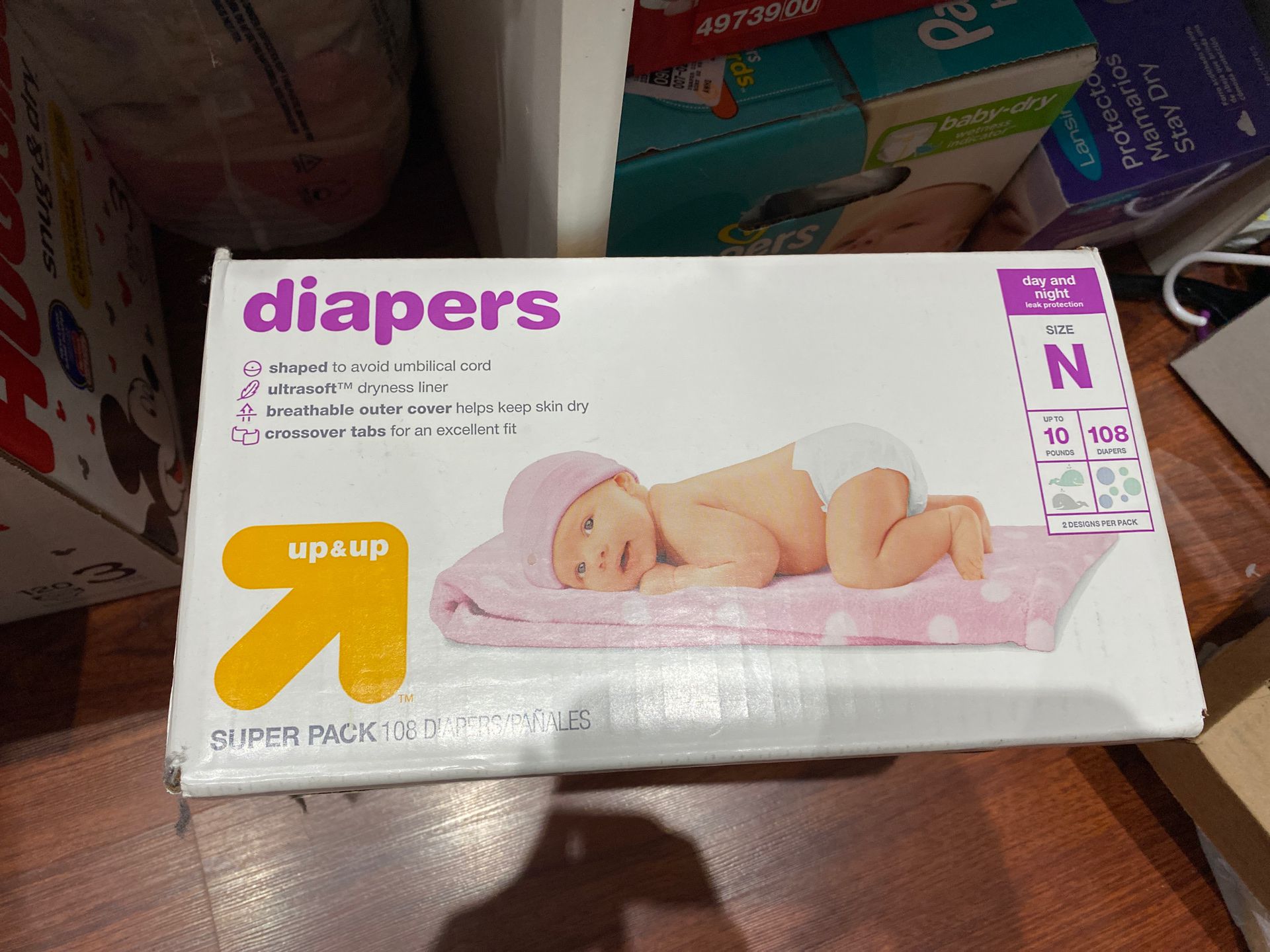 Diapers size Newborn