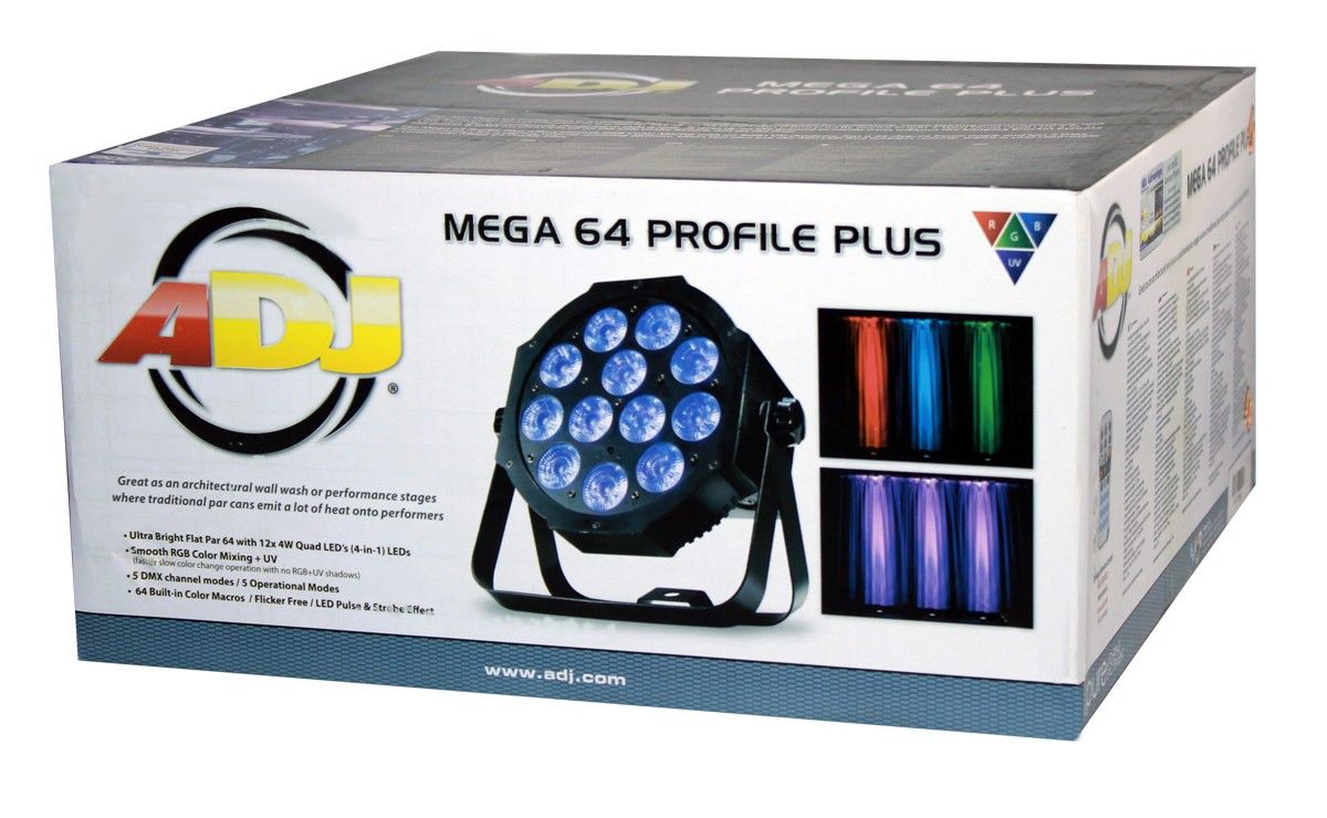 American DJ Mega 64 Profile Plus Par Lighting Fixture