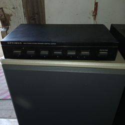 Optimus High Power Stereo Speaker Control Center 