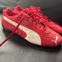 Red Pumas Size 9.5 US 