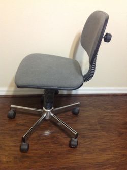 Grey office chair