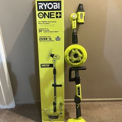 Ryobi 18v ONE+ Vortex Telescoping Power Scrubber