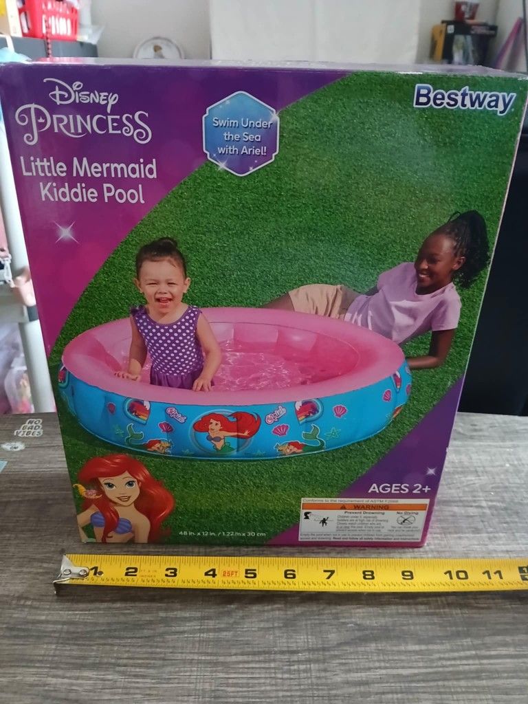 Little Mermaid Kiddie Pool