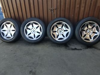 Tires and rims hummer