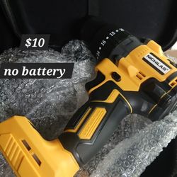 Drill No Battery 