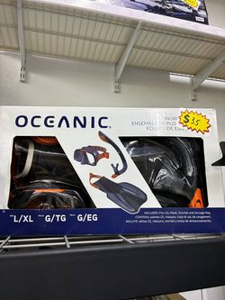 Oceanic snorkeling set