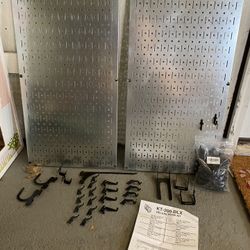Steel Pegboards & Hooks