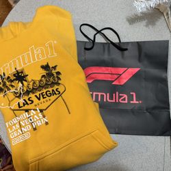 Pacsun F1 2023 Yellow Hoodie (S)